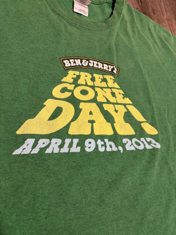 Ben & Jerry's Free Cone Day 2013 T-shirt - Image 2