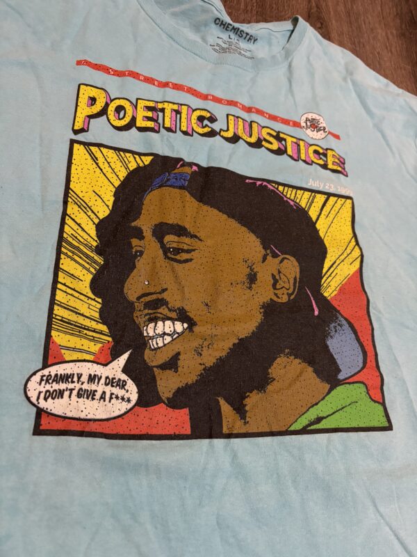 Tupac Poetic Justice T-Shirt - Image 2