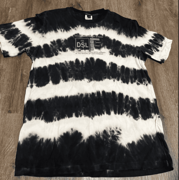 DIESEL Reflective Logo Tie Dye T-Shirt