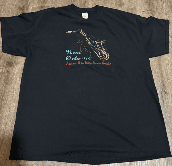 New Orleans Saxophone T-shirt