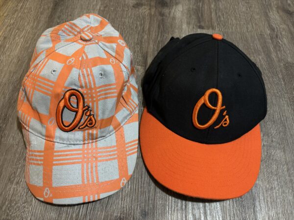 Orioles Baseball Hats - 2 Pack Bundle